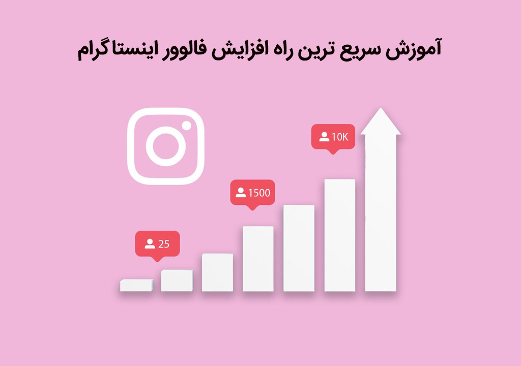آموزش سریع ترین راه افزایش فالوور اینستاگرام